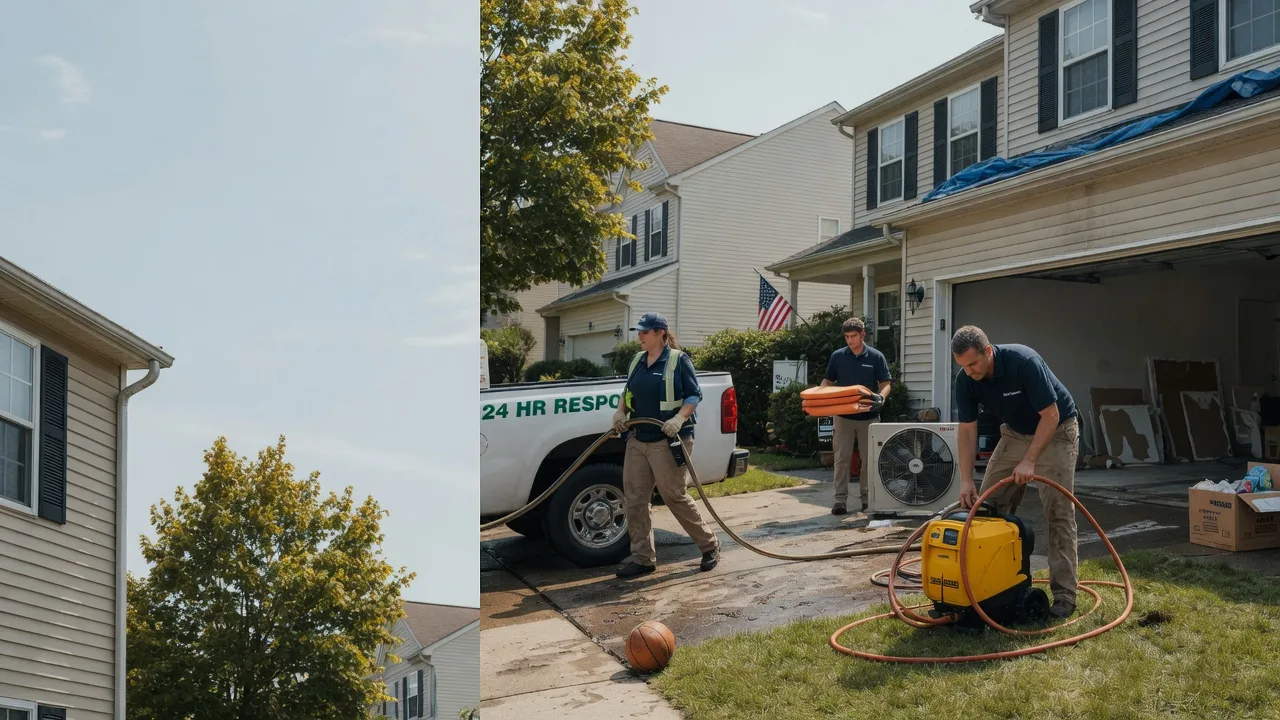 Emergency Water Damage Restoration in Mechanicsburg, IL near me